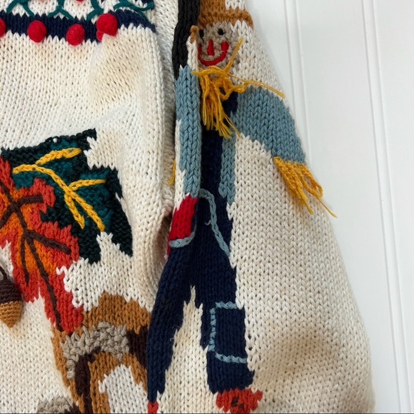 Marisa Christina Classics Fall Hand Knitted Button Down Sweater/ Cardigan - Picture 5 of 16